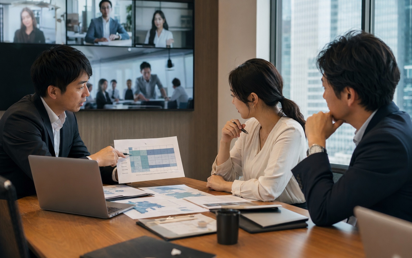 海外B2Bパートナー開拓の会議