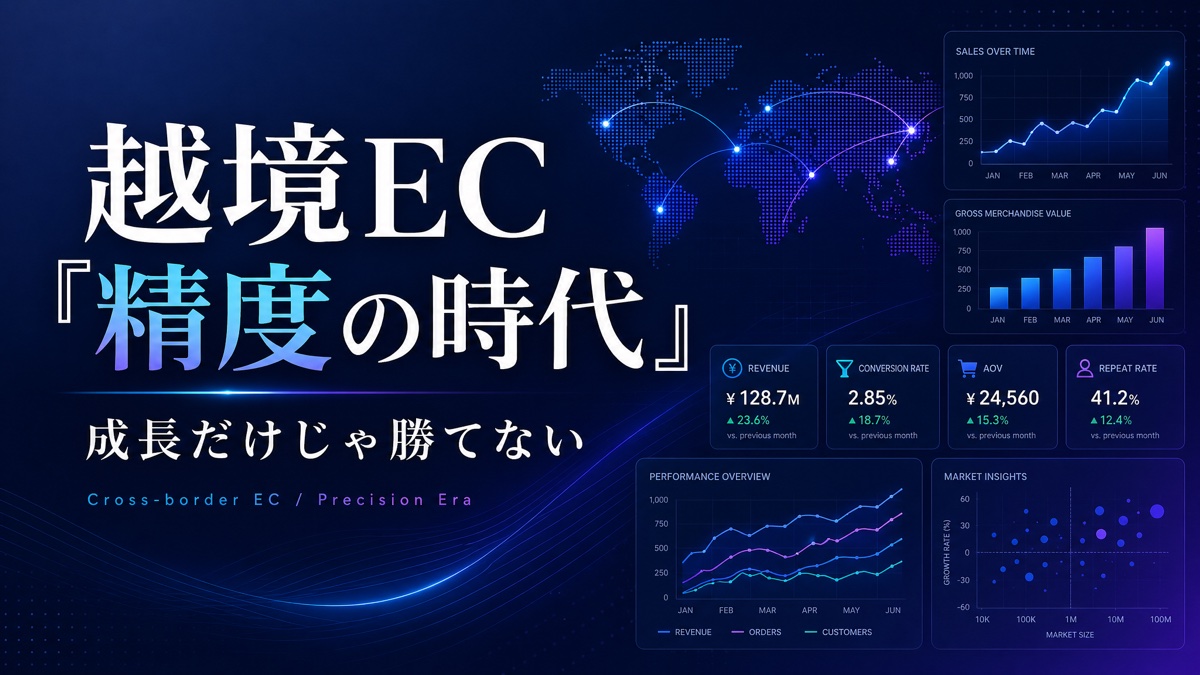 越境EC「精度の時代」— 成長だけじゃ勝てない2026年の戦略