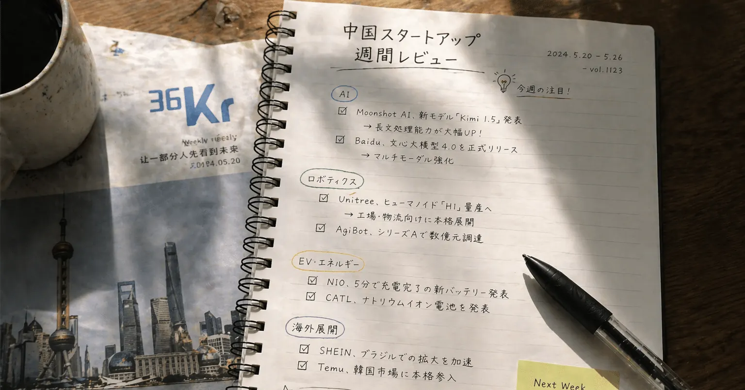 中国スタートアップ週間レビュー：ハードテック時代の本当の動き