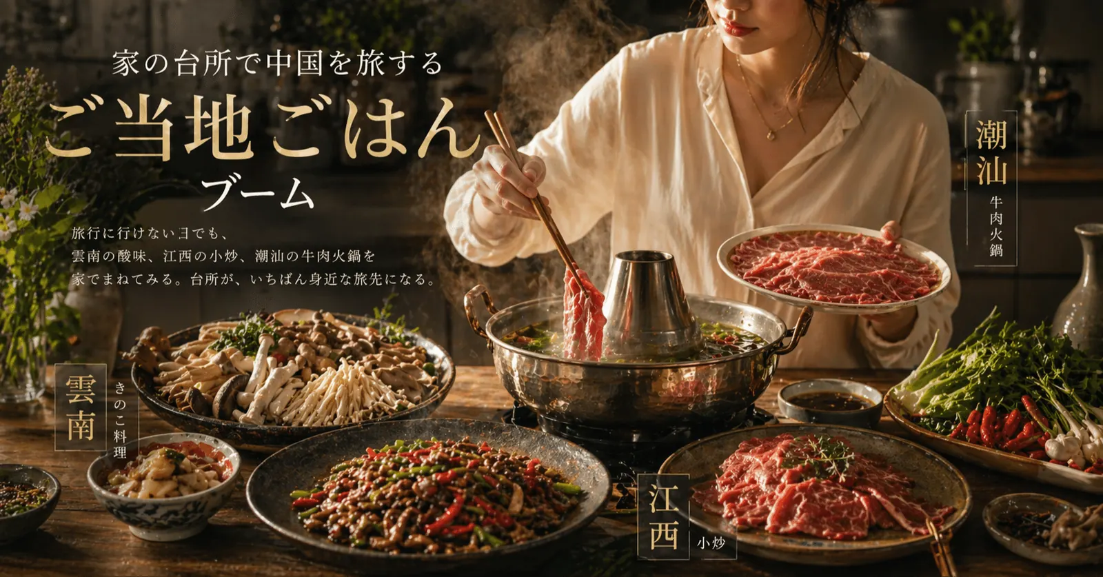 中国のご当地ごはんブーム