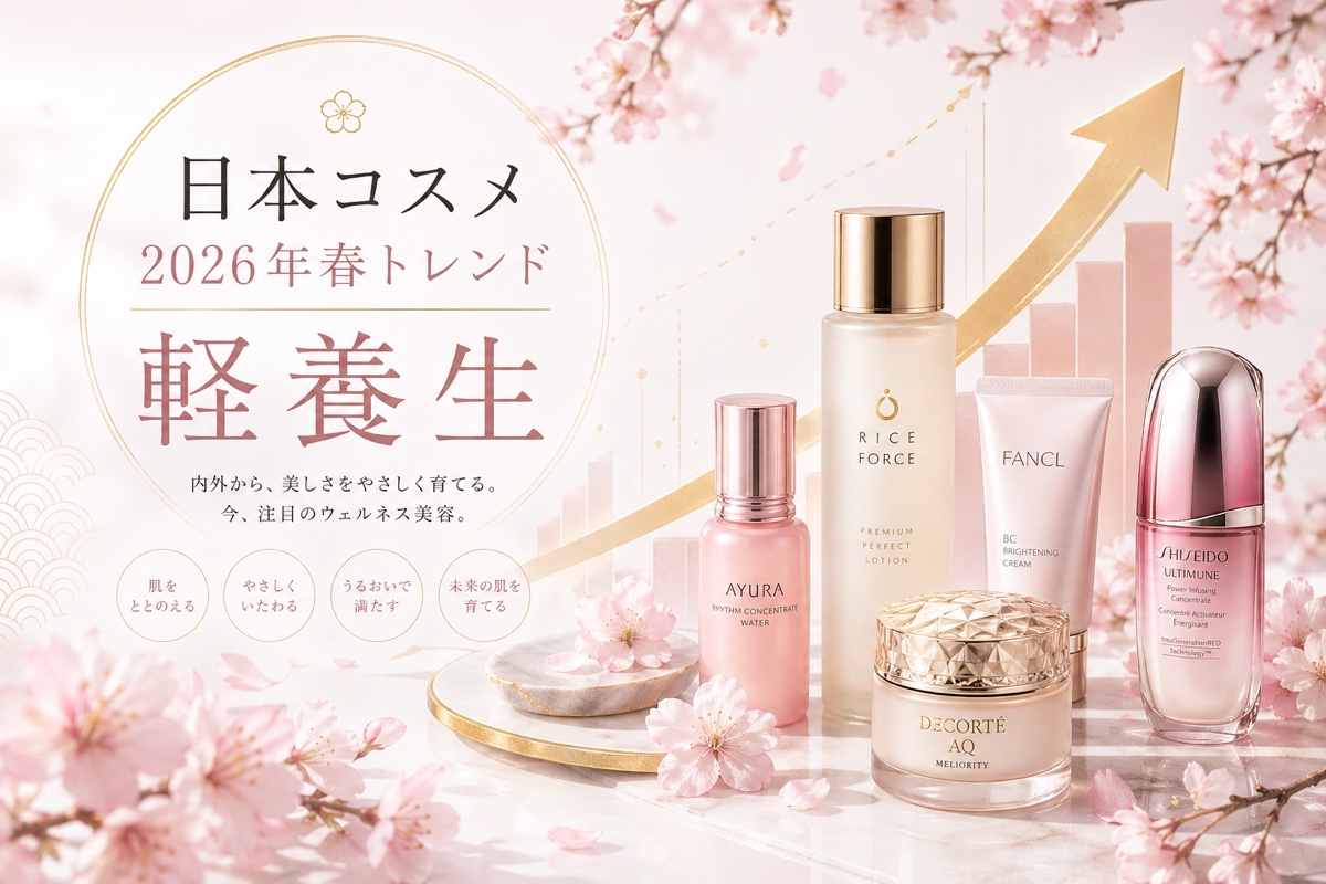 日本コスメが中国市場で再び輝く